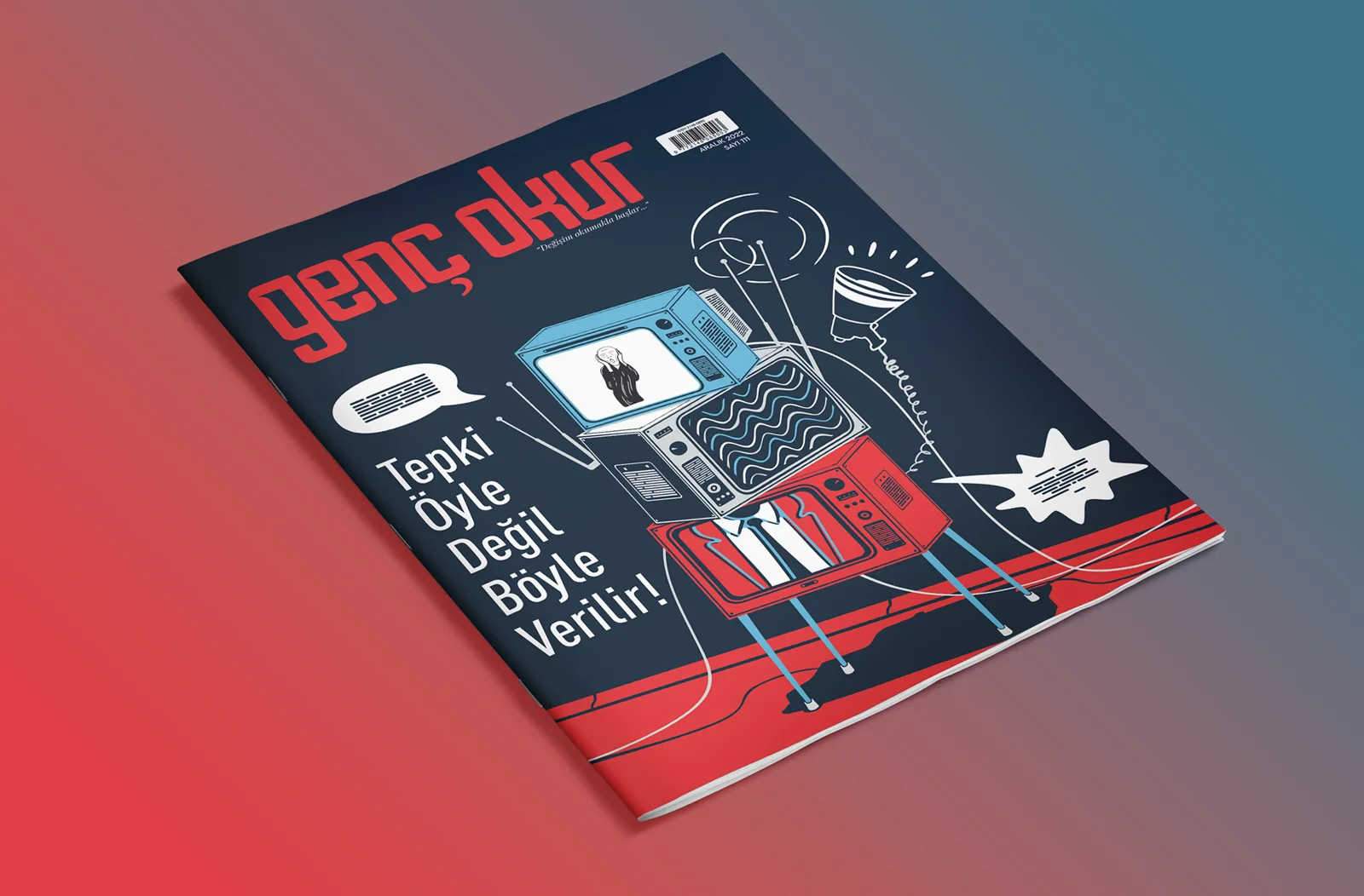 Genç Okur · 2022 — Editoryal tasarım, görsel 1