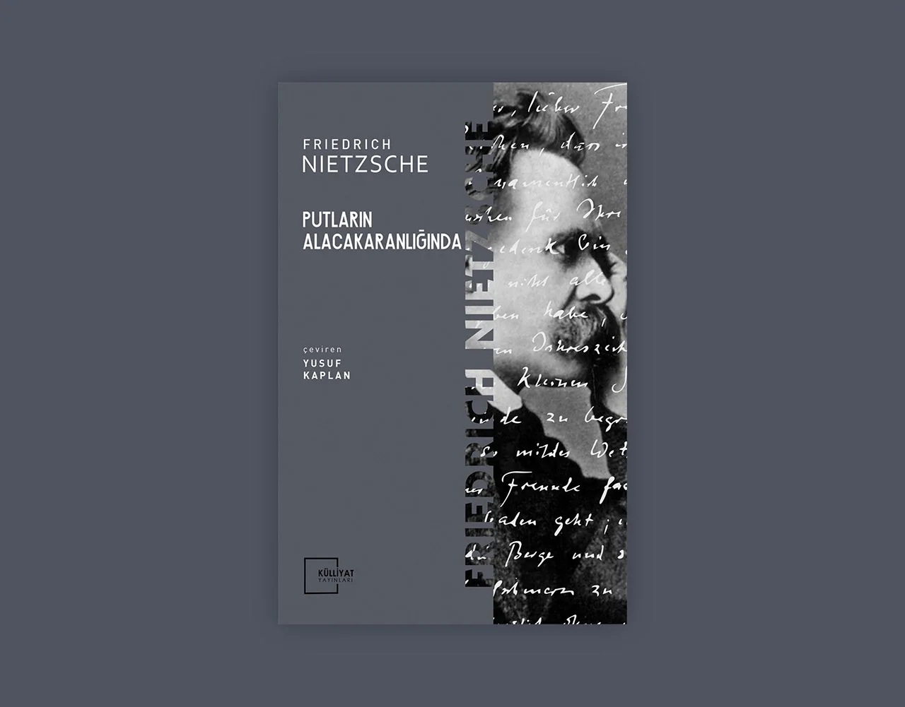 Putların Alacakaranlığında — Kitap kapağı çalışması